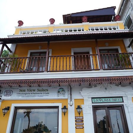 La Plage Seaview Suites ポンディシェリ エクステリア 写真